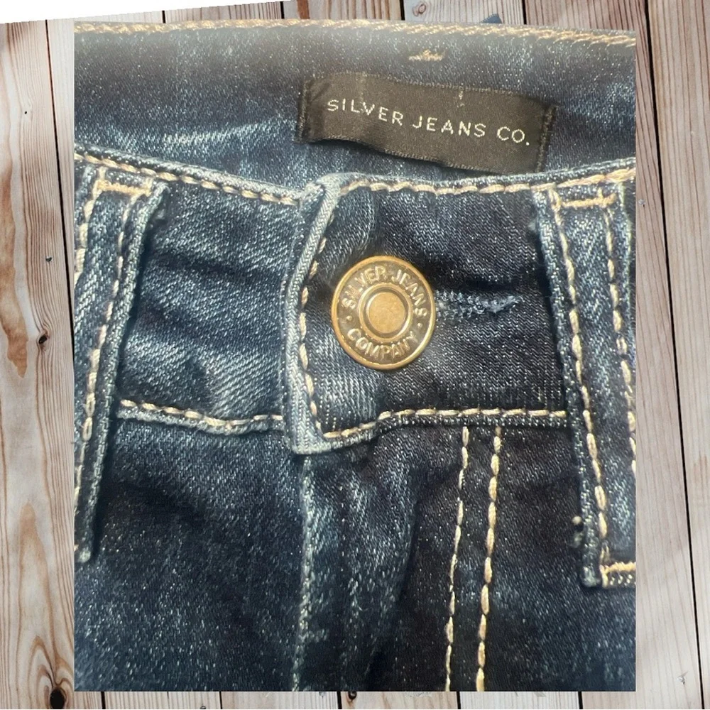 Women’s Silver Siki Skinny Blue Jeans. Size 26/29